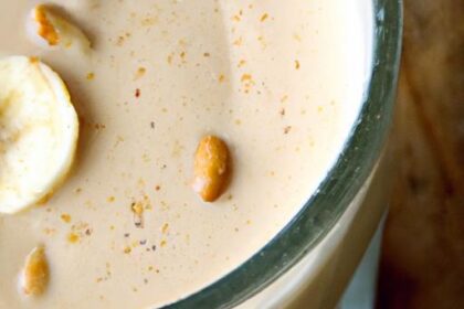 Power Up Your Day: Peanut Butter Banana Protein Shake Benefits
