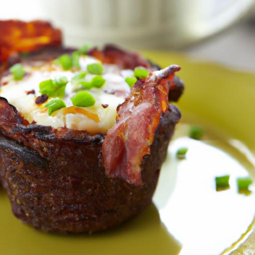 Crispy Bacon Baked Egg Cups: A Savory ⁣Breakfast ‍Delight