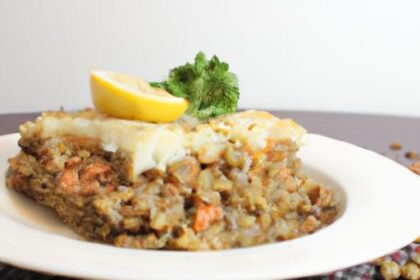 Hearty Vegan Shepherd’s Pie: Lentils and Creamy Mash Bliss