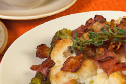 Crispy Cauliflower & Bacon Bake: Flavor Meets Comfort