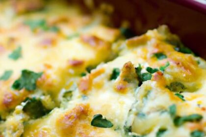 Keto Sausage Spinach Bake: A Savory Low-Carb Delight