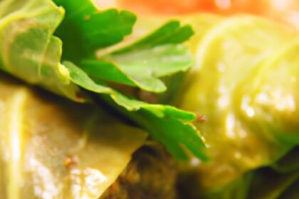 Hearty Vegan Stuffed Cabbage: A Wholesome Plant-Powered Delight