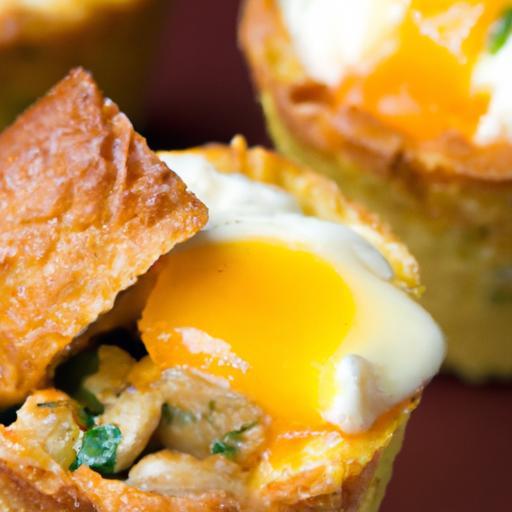 Golden Crispy Egg Cups: A Perfectly Savory Morning Treat
