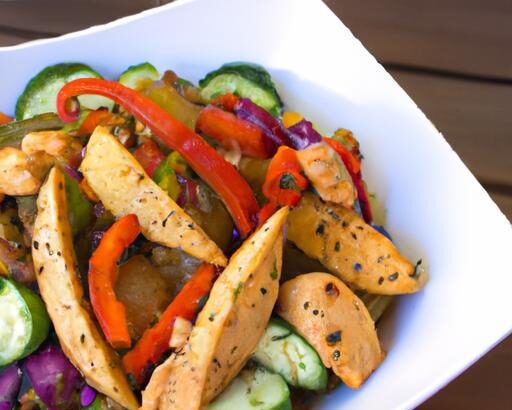 Flavor-Packed Chicken Shawarma Bowls with Roasted Veggies