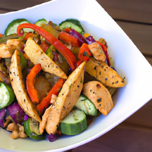 Flavor-Packed Chicken Shawarma Bowls with Roasted Veggies