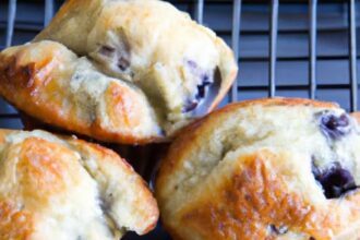 Crispy & Fluffy: Air Fryer Blueberry Muffins Made Easy