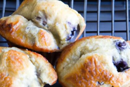 Crispy & Fluffy: Air Fryer Blueberry Muffins Made Easy