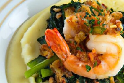 Shrimp Meets Cauliflower Grits: A Flavorful Twist Unveiled