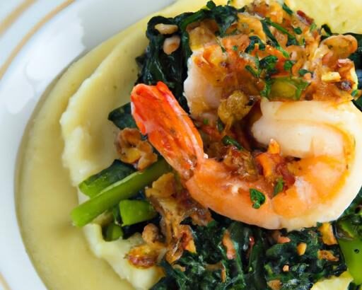 Shrimp Meets Cauliflower Grits: A Flavorful Twist Unveiled