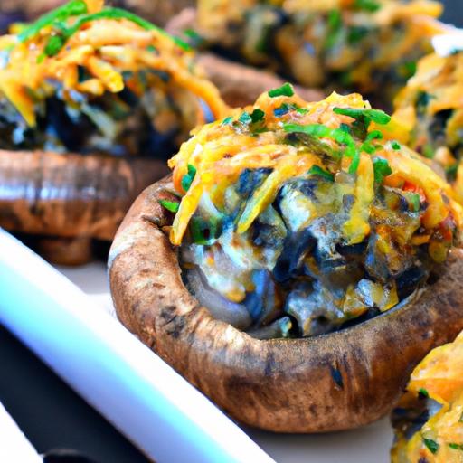Crave-Worthy Keto Crab Stuffed mushrooms: Low-carb Delight