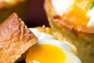 Golden Crispy Egg Cups: A Perfectly Savory Morning Treat