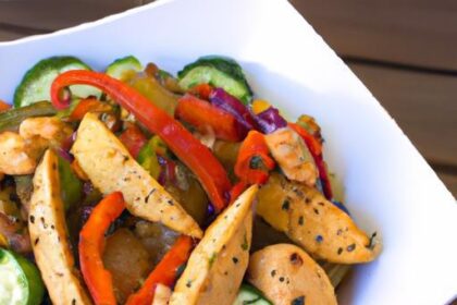 Flavor-Packed Chicken Shawarma Bowls with Roasted Veggies