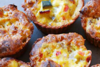 Keto Savory Pizza Muffins: Low-Carb Bites of Delight