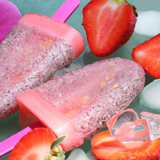 Chill Out with Refreshing Strawberry Chia Popsicles Recipe