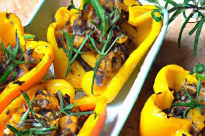 Colorful Vegan Stuffed Peppers: Flavor-Packed Plant Power