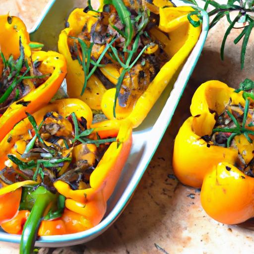 Colorful Vegan Stuffed Peppers: Flavor-Packed Plant Power