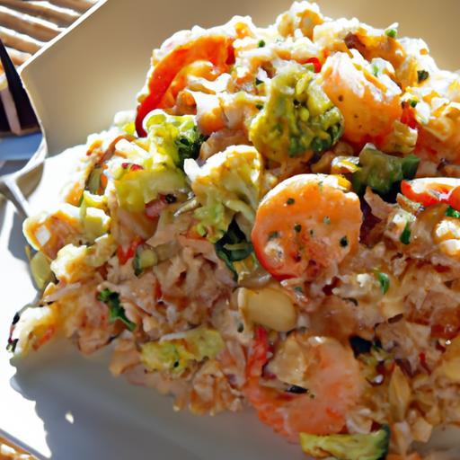 Shrimp Cauliflower Fried Rice: A Low-Carb Flavor Explosion