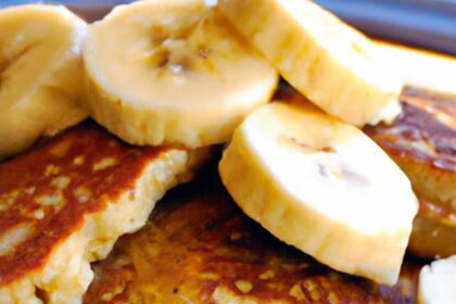 Fluffy Banana Oat Pancakes: A Wholesome Morning Treat