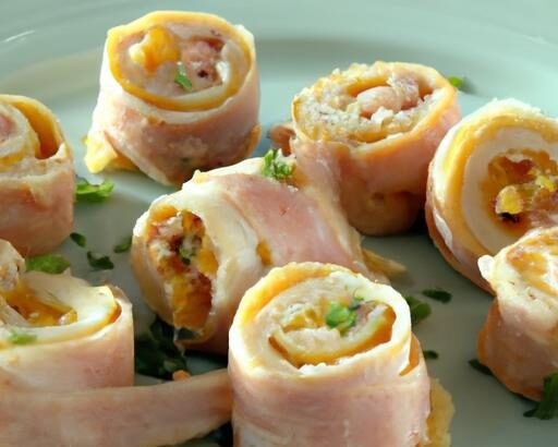 Delicious Low Carb Ham & Cheese Pinwheels: Easy & Tasty