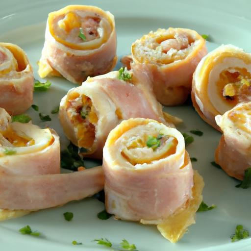 Delicious Low Carb Ham & Cheese Pinwheels: Easy & Tasty