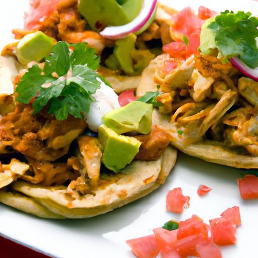 Savor the Spicy Flavor of Chicken Tinga Tostadas Today