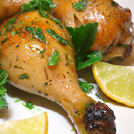 Zesty Lemon Herb Roasted Chicken Thighs: A Flavorful Feast