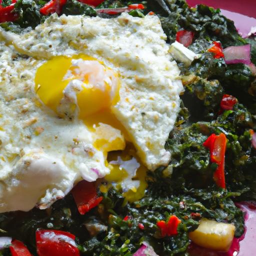 Green shakshuka with Spinach & Feta: A Vibrant Twist