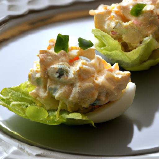 Keto egg Salad Cups: A Low-Carb Twist on Classic Comfort