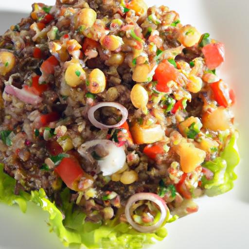 Power-Packed Lentil & Quinoa Salad: A Nutritious Delight