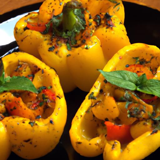 Colorful Vegan Stuffed Peppers: Flavor-Packed Plant Power