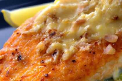 Crispy Parmesan-Crusted Salmon: A Flavorful Baked Delight