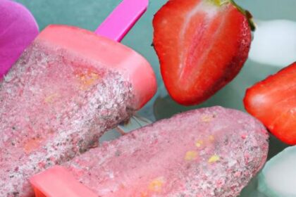 Chill Out with Refreshing Strawberry Chia Popsicles Recipe