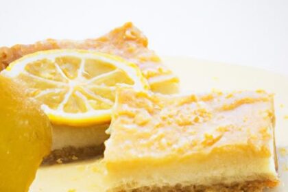 Zesty Delight: How to Make Perfect Lemon Cream Bars