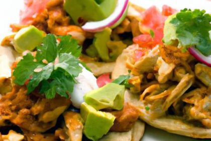 Savor the Spicy Flavor of Chicken Tinga Tostadas Today
