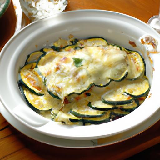 Zucchini Béchamel Lasagna: A Creamy Twist on Tradition