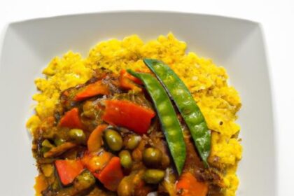 Savor the Flavors: Jamaican Curry Goat with Rice and Peas