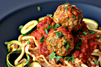 Savor Turkey Meatballs with Zoodles: A Light, Tasty Twist
