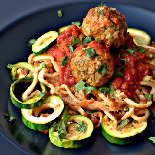 Savor Turkey Meatballs with Zoodles: A Light, Tasty Twist