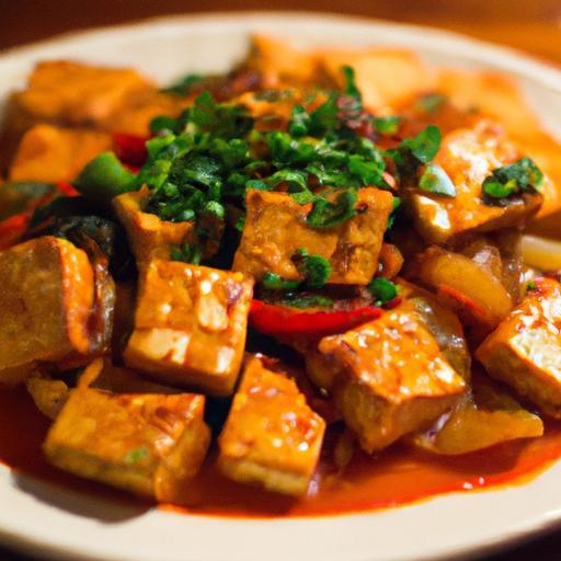 Fiery Chili Garlic Tofu: A Zesty Plant-Based Delight Recipe