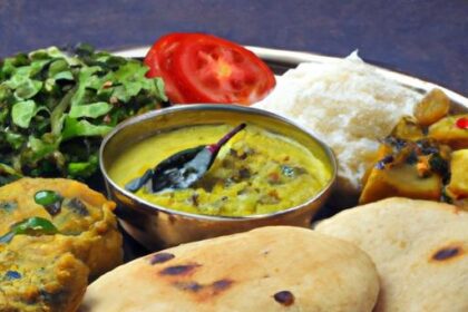 Savoring Thali with Bread: A Flavorful Indian Feast Explained