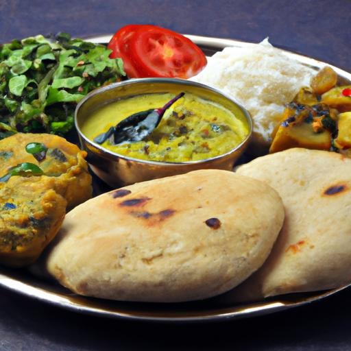 Savoring Thali with Bread: A Flavorful Indian Feast Explained