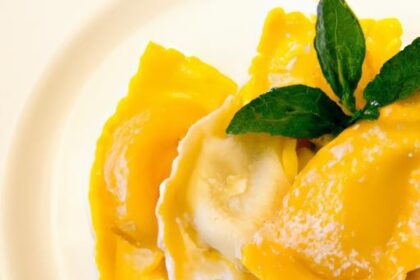 Zesty Ricotta Lemon Ravioli: A Bright Twist on Tradition