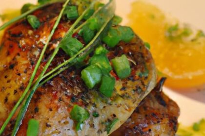 Zesty Lemon Herb Roasted Chicken Thighs: Flavor Unleashed
