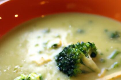 Creamy Broccoli and Cheddar Soup: A Comforting Delight