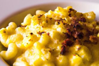 Morning Magic: Herbed Breakfast Mac and Cheese Delight