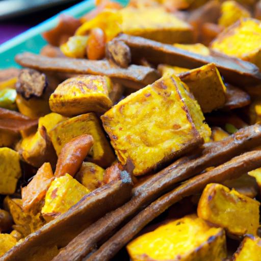 Sweet Potato & Maple Roasted Tempeh: A Flavorful Feast