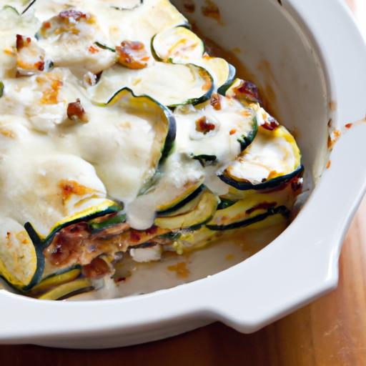 Zucchini Béchamel Lasagna: A Creamy Twist on Tradition