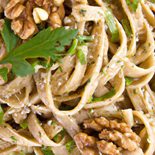 Trofie Pasta with Walnut Pesto: A Nutty Italian Delight