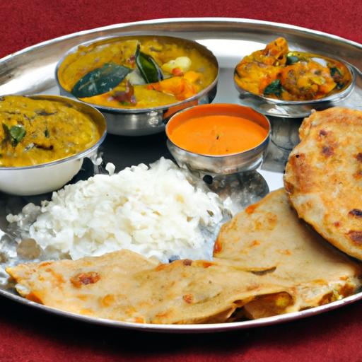 Savoring Thali ‌with Bread: A Flavorful Indian‍ Feast Explained