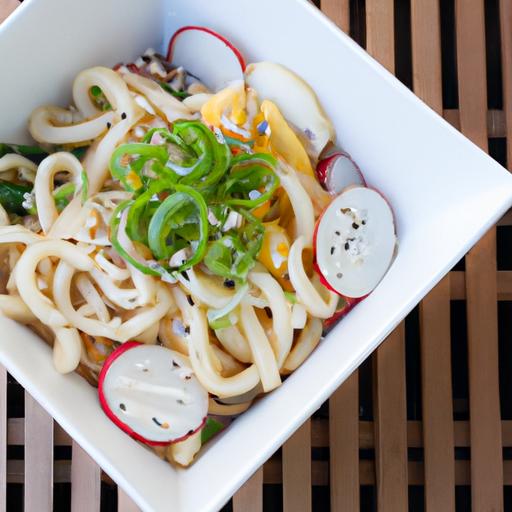 wholesome Veggie Udon Noodle Bowl: A Flavorful Delight